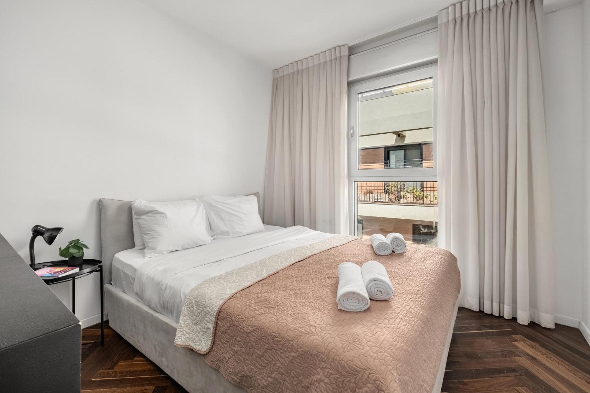 Penthouse 3Br + Roof Top + Parking - On The Beach ハイファ エクステリア 写真